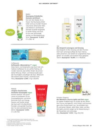 Alnatura Weleda im Prospekt 