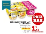 Semoule ou riz au lait - La Laitière - U Express Semoule ou riz au lait - La Laitière à 1,62 € dans le catalogue U Express