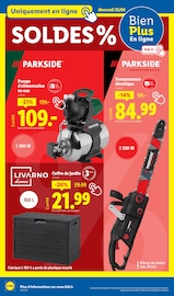 Tronçonneuse Angebote im Prospekt "Le vrai prix des bonnes choses" von Lidl Tronçonneuse Angebote im Prospekt "Le vrai prix des bonnes choses" von Lidl auf Seite 30