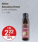 Balsamico Creme von Kühne im aktuellen V-Markt Prospekt für 2,22 €