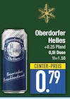 Oberdorfer Helles Angebote bei E center Holzkirchen für 0,79 €