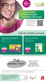 mea - meine apotheke Apotheken Prospekt der aktuellen Woche mit 4 Seiten, gültig von 01.10.2026 bis 31.10.2026, in Blieskastel und Umgebung Aktueller mea - meine apotheke Apotheken Prospekt in Blieskastel und Umgebung, "Unsere Oktober-Angebote" mit 4 Seiten, 01.10.2026 - 31.10.2026