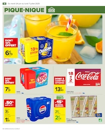 Prix et réduction Oasis dans le prospectus Carrefour en cours Offre Oasis dans le catalogue Carrefour du moment à la page 16