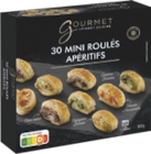 30 Mini Roulés Apéritifs - GOURMET FINEST CUISINE en promo chez Aldi 30 Mini Roulés Apéritifs - GOURMET FINEST CUISINE dans le catalogue Aldi