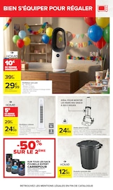 Poubelle en promo dans le catalogue Carrefour à la page 34