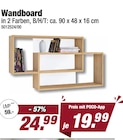 Wandboard für 19,99 € bei POCO im Angebot Wandboard im aktuellen POCO Prospekt