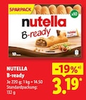 B-ready Angebote von Nutella bei Lidl Gummersbach für 3,19 €