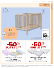 Lit Bébé Angebote im Prospekt "BONNE ANNÉE BONNE PROMO" von Carrefour auf Seite 25