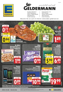 Aktueller EDEKA Prospekt für Aldenhoven und Ungebung, Seiten zum blättern EDEKA Prospekt Aktuelle Angebote mit Seiten in Aldenhoven und Umgebung