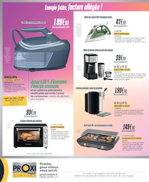 Prix et réduction Cafetière Filtre dans le prospectus Proxi Confort en cours Offre Cafetière Filtre dans le catalogue Proxi Confort du moment à la page 4