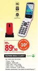 TÉLÉPHONE MOBILE À CLAPET - doro en promo chez E.Leclerc TÉLÉPHONE MOBILE À CLAPET - doro dans le catalogue E.Leclerc