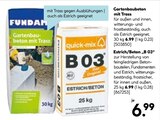 Hellweg Schwielowsee - Gartenbaubeton mit Trass Angebot im Prospekt Gartenbaubeton mit Trass bei Hellweg im Schwielowsee Prospekt für 6,99 €