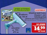 Window und Frame Cleaner L mit Teleskopstiel Angebote von LEIFHEIT bei Marktkauf Görlitz für 14,99 €