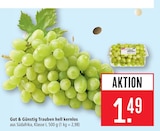 Trauben hell kernlos Angebote von Gut & Günstig bei Marktkauf Reutlingen für 1,49 €