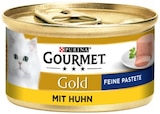 Gold oder Perle Katzennahrung Angebote von Purina Gourmet bei REWE Braunschweig für 0,49 €