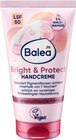 Handcreme Bright & Protect LSF 50 Angebote von Balea bei dm-drogerie markt Lüdenscheid für 1,95 €