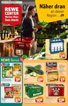 REWE Prospekt Dein Markt mit 32 Seiten