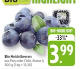 Bio Heidelbeeren bei EDEKA im Grafenhausen Prospekt für 3,99 €