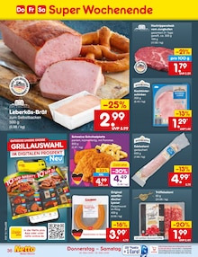 Wurst im Netto Marken-Discount Prospekt "Aktuelle Angebote" mit 60 Seiten (Saarbrücken)