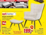 Sessel und Hocker bei Opti-Megastore im Prospekt "" für 199,00 €