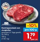 Hochrippensteak vom Jungbullen im Angebot bei Netto Marken-Discount in Speyer Hochrippensteak vom Jungbullen Angebote von GUT PONHOLZ bei Netto Marken-Discount Speyer für 1,79 €