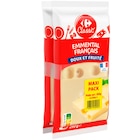 Emmental Bloc "Maxi Pack" - CARREFOUR CLASSIC' à 3,99 € dans le catalogue Carrefour
