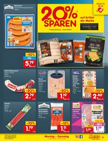 Wurst im Netto Marken-Discount Prospekt "Aktuelle Angebote" mit 65 Seiten (Recklinghausen)
