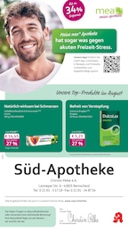 mea - meine apotheke Prospekt für Remscheid mit 4 Seiten mea - meine apotheke Prospekt für Remscheid: "Unsere August-Angebote", 4 Seiten, 01.08.2026 - 31.08.2026