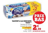 Yaourt à la Grecque Yaos - Nestlé dans le catalogue U Express