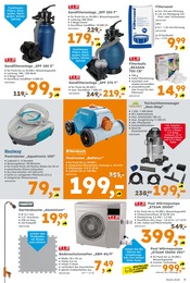 Poolzubehör im Globus-Baumarkt Prospekt in Schorndorf Aktueller Globus-Baumarkt Prospekt mit Poolzubehör, "Immer eine Idee besser", Seite 3