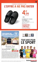 Promos Chaussures Femme dans le catalogue "-50% DE REMISE IMMÉDIATE SUR LE 2ÈME" de Intermarché Super Chaussures Femme en promo dans le catalogue Intermarché Super à la page 43