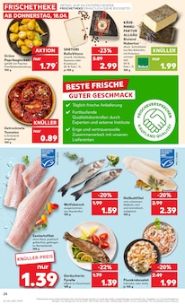 Bio Fisch im Kaufland Prospekt "Aktuelle Angebote" mit 52 Seiten (Berlin)