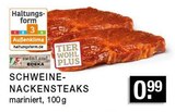 Aktuelles SCHWEINE-NACKENSTEAKS Angebot bei E center in Düsseldorf ab 0,99 €