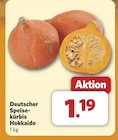 Deutscher Speisekürbis Hokkaido bei combi im Prospekt "" für 1,19 €