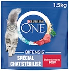 Croquettes spécial chat stérilisé - PURINA ONE en promo chez Colruyt Troyes