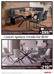 ROLLER Tisch im Prospekt ROLLER Tisch im Prospekt