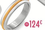 Bague en acier à 124,00 € dans le catalogue E.Leclerc