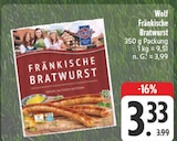 EDEKA Roßtal - Fränkische Bratwurst Angebot im Prospekt Fränkische Bratwurst bei EDEKA im Roßtal Prospekt für 3,33 €