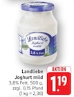 Joghurt mild Angebote von Landliebe bei E center Pirmasens für 1,19 €