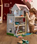 Maison de poupées en bois - LUPILU - Lidl à Caen Maison de poupées en bois - LUPILU en promo chez Lidl Caen à 39,99 €
