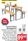Bierzeltgarnitur im Angebot bei E center in Bad Homburg Bierzeltgarnitur Angebote von EASYmaxx bei E center Bad Homburg für 89,99 €