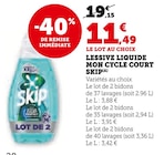 Lessive liquide Mon Cycle Court à Super U dans Biville-la-Baignarde