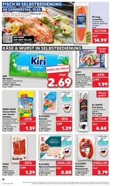 Aktueller Kaufland Prospekt mit Lachs, "UNSERE MEGA ANGEBOTE", Seite 20