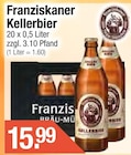 Kellerbier im Getränke City Prospekt Kellerbier von Franziskaner im aktuellen Getränke City Prospekt für 15,99 €