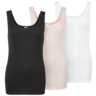 Aktuelle Bekleidung Angebote bei Netto Marken-Discount in Erfurt Aktuelles Damen Top, 3er Pack Angebot bei Netto Marken-Discount in Erfurt ab 9,99 €