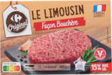 Steaks hachés surgelés façon bouchère - CARREFOUR ORIGINAL à 6,99 € dans le catalogue Carrefour