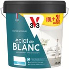 Peinture blanche Eclat de blanc - V33 en promo chez Castorama Peinture blanche Eclat de blanc - V33 dans le catalogue Castorama