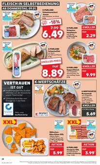 Hackfleisch im Kaufland Prospekt "Aktuelle Angebote" mit 56 Seiten (Osnabrück)