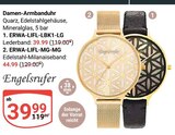 Damen-Armbanduhr ERWA-LIFL-LBK1-LG Angebote von Engelsrufer bei GLOBUS Trier für 39,99 €
