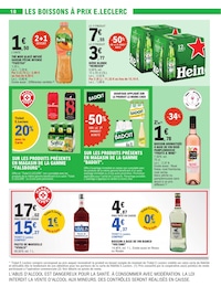 Offre Vin Rosé Pamplemousse dans le catalogue E.Leclerc du moment à la page 10